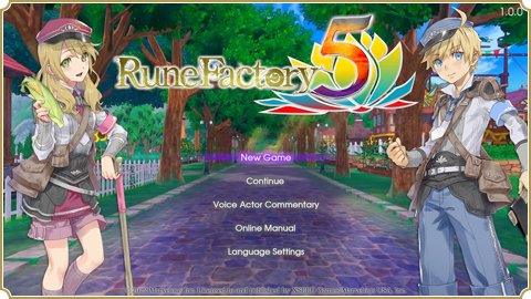 Title Menu